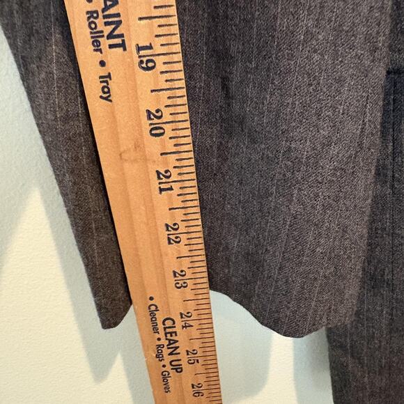 Vtg Strathmore Blazer Men Sz 38 Gray Pinstripe 100% Wool Classic Suit Jacket USA - Picture 12 of 14